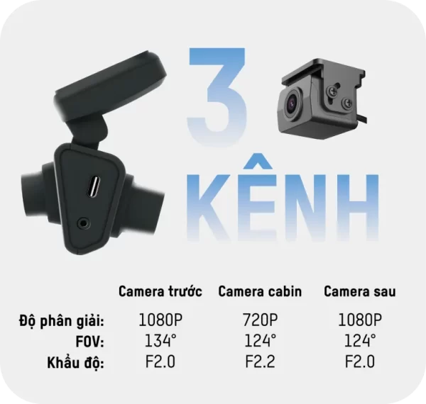 Camera hành trình Hikvision V300