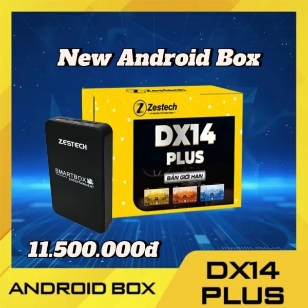 Android box Zestech DX14 Plus | RAM 8GB - 128GB ROM | Tự động hoá giao diện