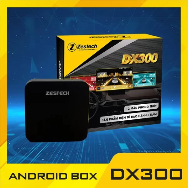 Android box Zestech DX300 | RAM 4GB 64GB ROM | Tự động hoá giao diện